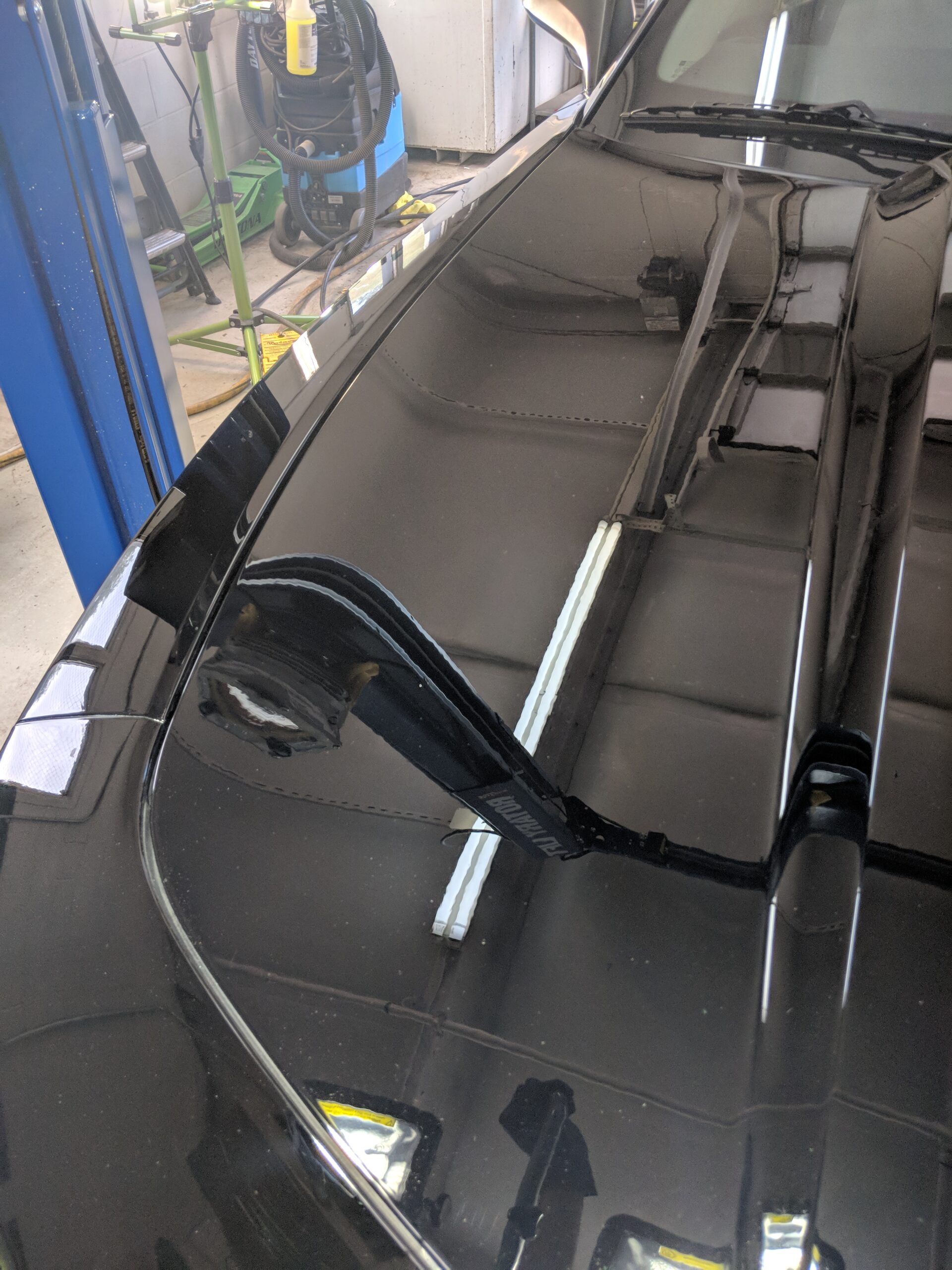 Black Camaro After Paint Correction Services