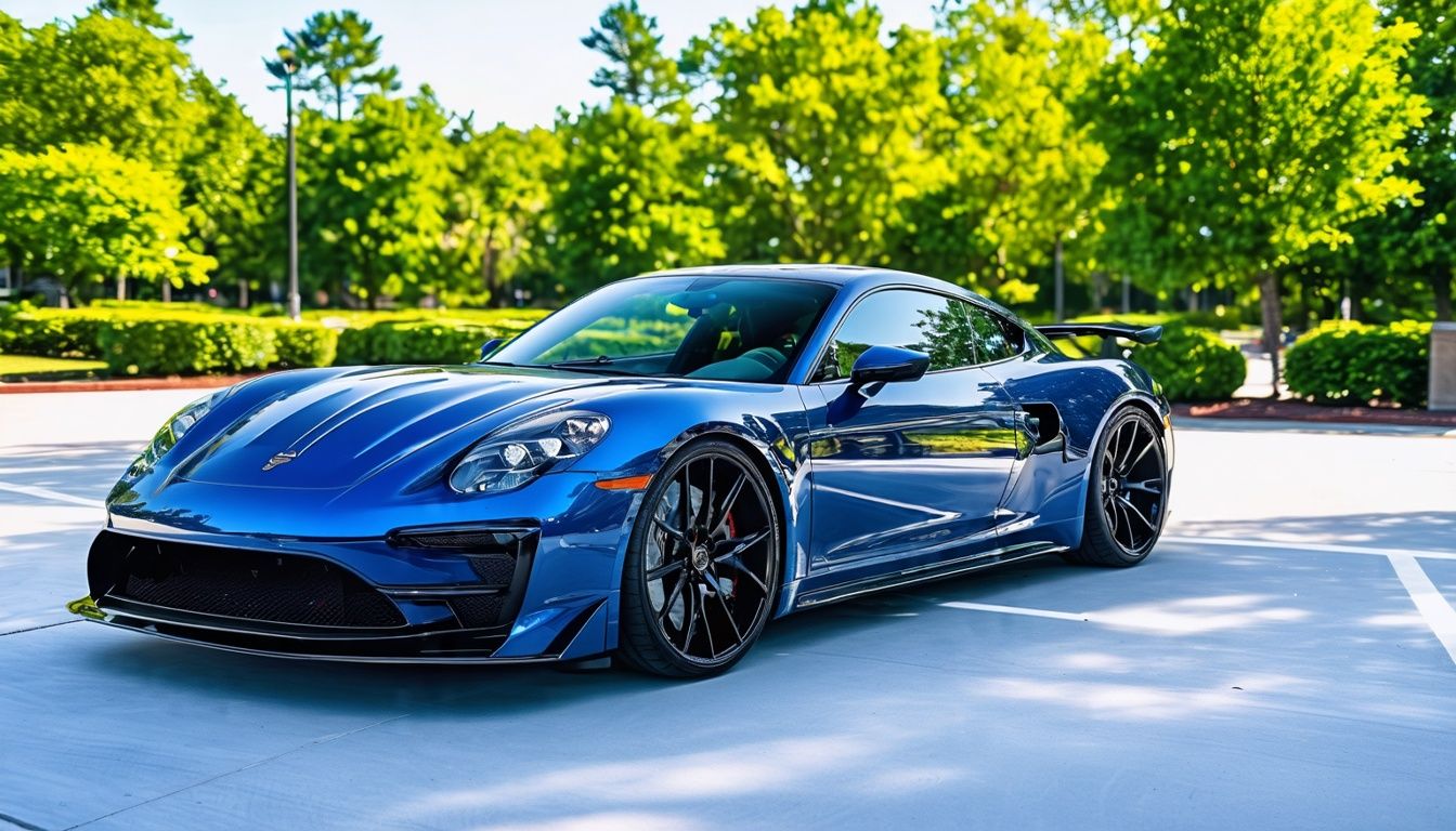 Luxury Car with XPEL Ceramic Coatings