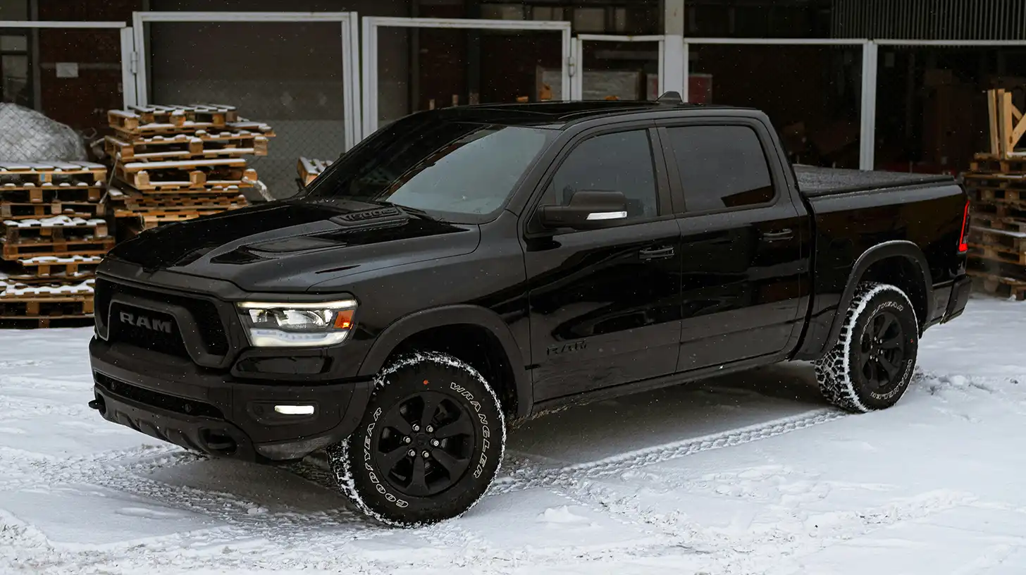 Black Ram Truck with Ceramic Coating and PPF