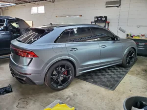 Colored PPF on Audi
