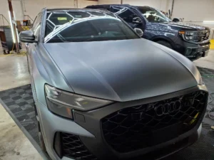 Colored PPF on Audi