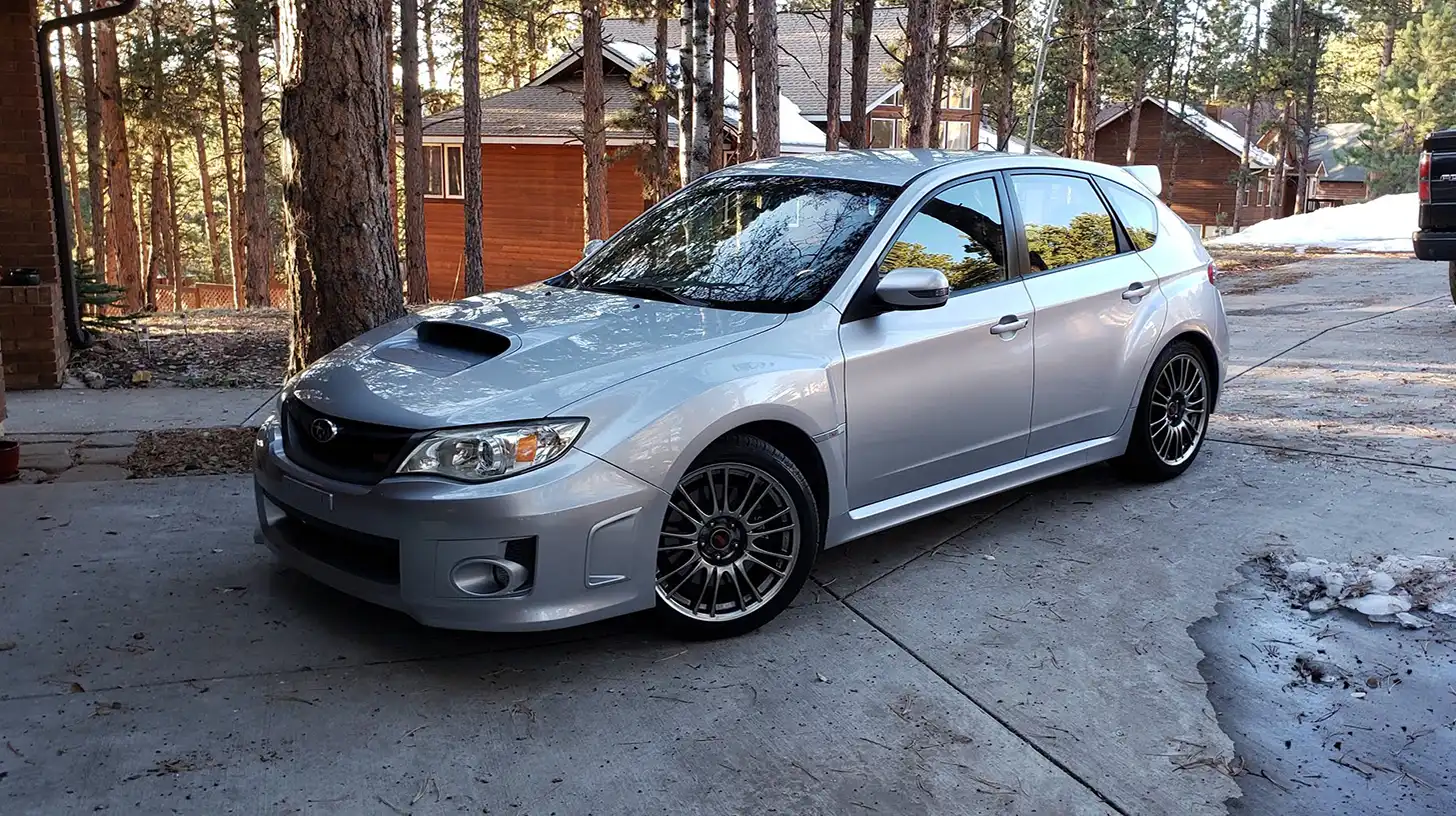 Silver WRX Wagon after Paint Correction